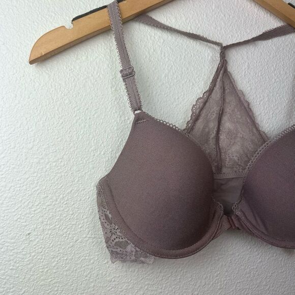 B.TEMPT'D BY WACOAL b. Charming Lace Bra 953332 Antler Color  size 32 C - Picture 4 of 6